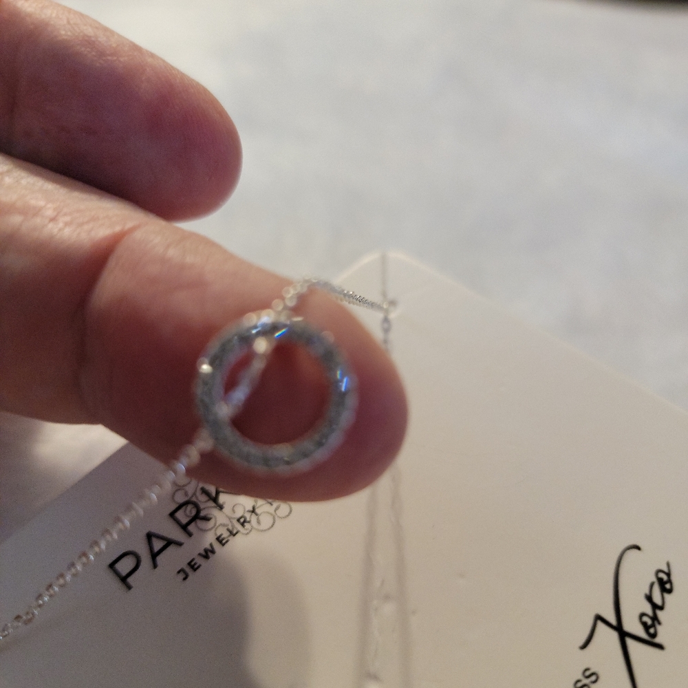 Roo Necklace in Silver by Park Lane